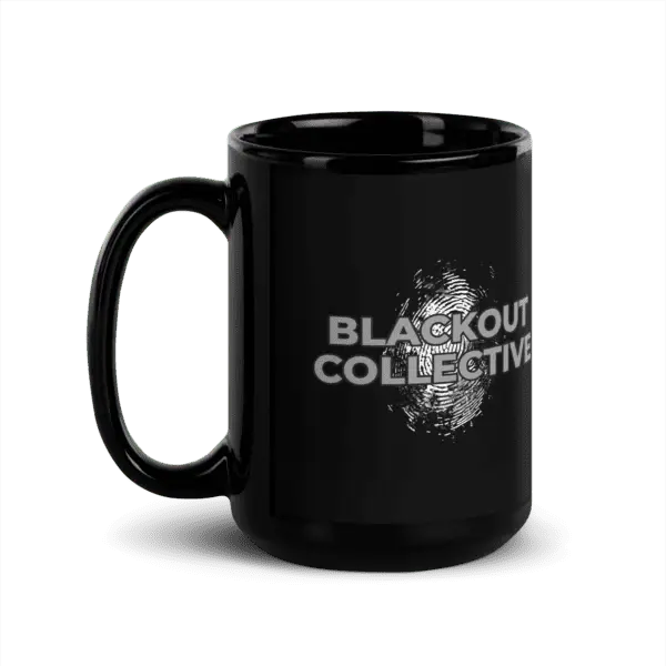 Blackout Collective Glossy Mug