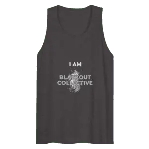 "I Am Blackout Collective" Men’s premium tank top