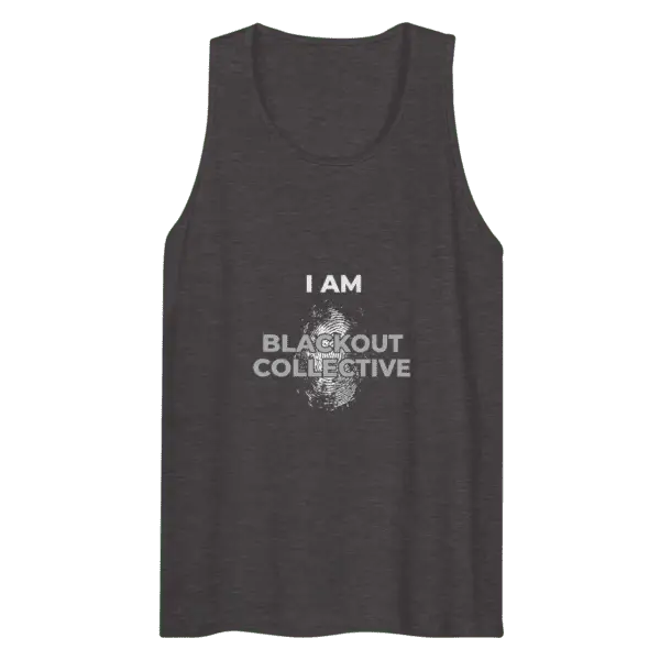 "I Am Blackout Collective" Men’s premium tank top