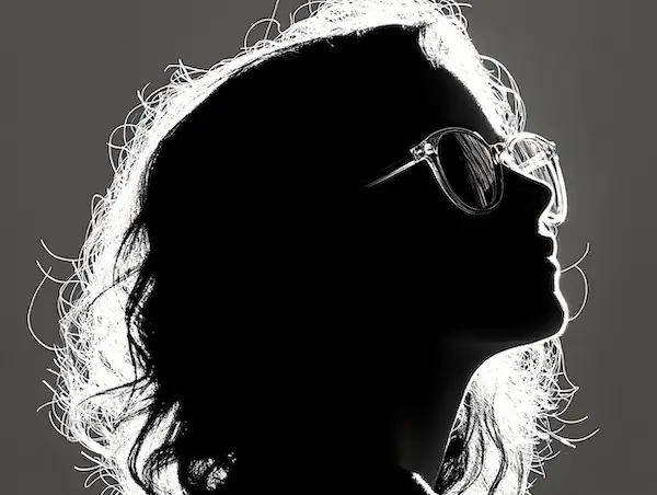 A silhouette.