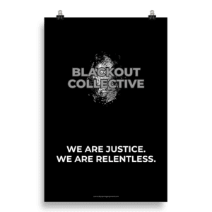 Blackout Collective Wall Poster