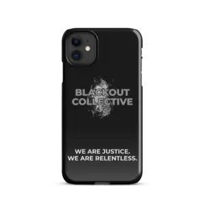 Blackout Collective Logo Snap case for iPhone®