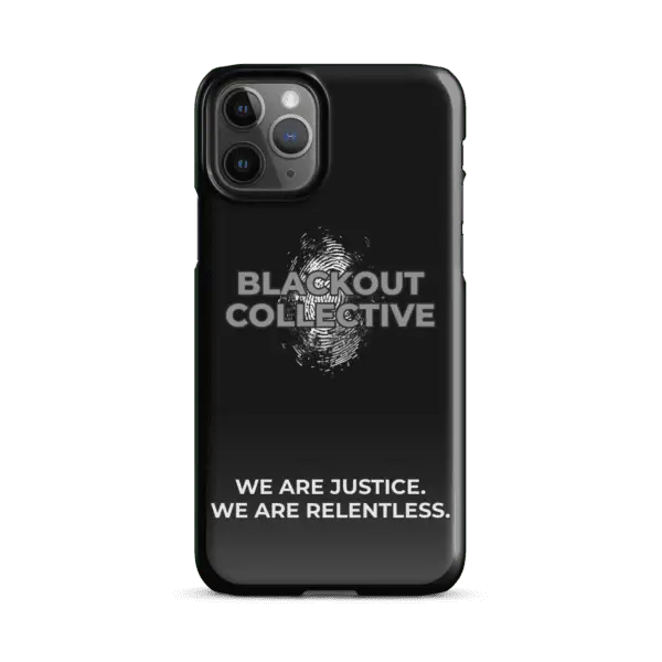 Blackout Collective Logo Snap case for iPhone® - Image 3