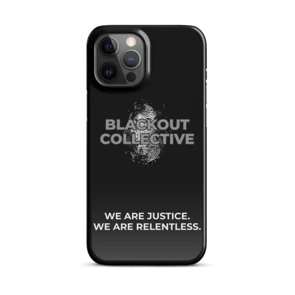 Blackout Collective Logo Snap case for iPhone® - Image 13