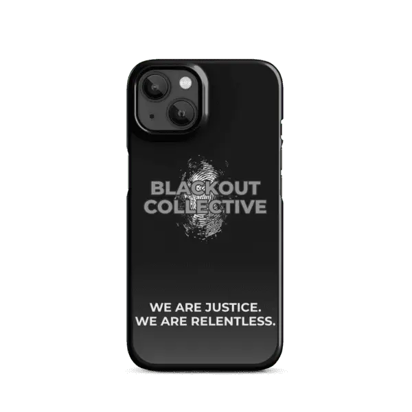 Blackout Collective Logo Snap case for iPhone® - Image 17