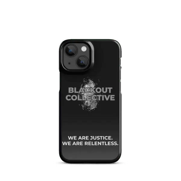 Blackout Collective Logo Snap case for iPhone® - Image 15