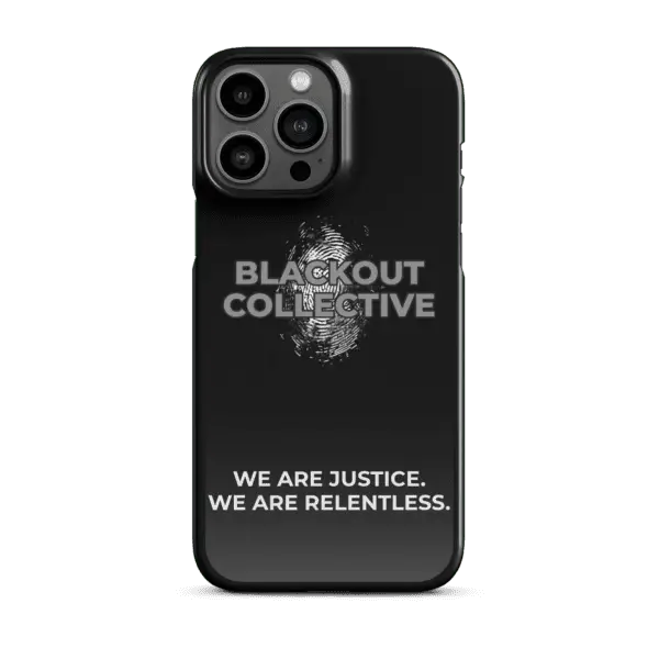 Blackout Collective Logo Snap case for iPhone® - Image 21