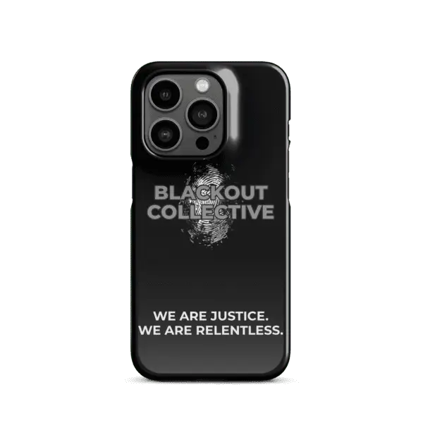 Blackout Collective Logo Snap case for iPhone® - Image 27