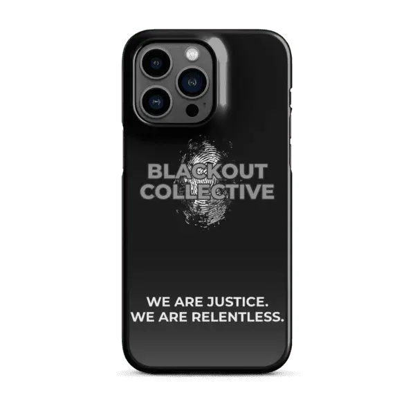 Blackout Collective Logo Snap case for iPhone® - Image 29