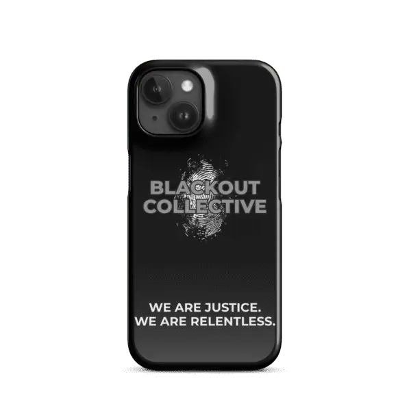 Blackout Collective Logo Snap case for iPhone® - Image 31