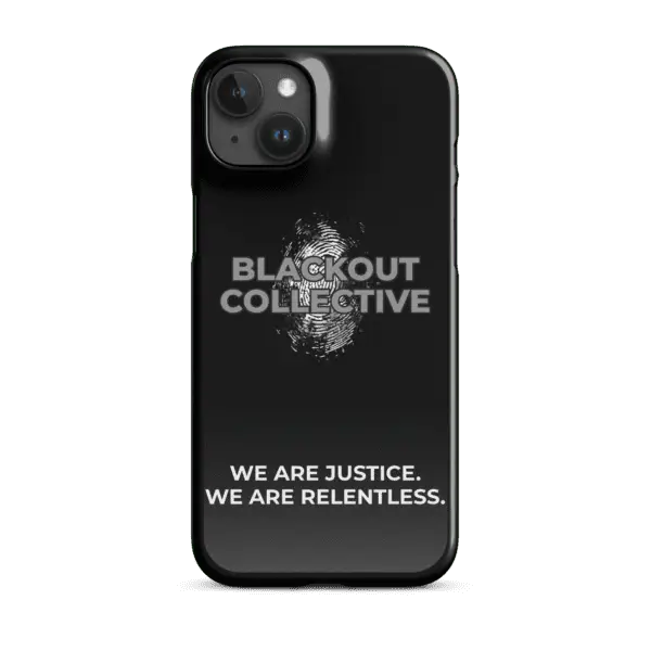 Blackout Collective Logo Snap case for iPhone® - Image 33