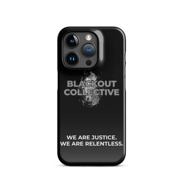 Blackout Collective Logo Snap case for iPhone® - Image 35