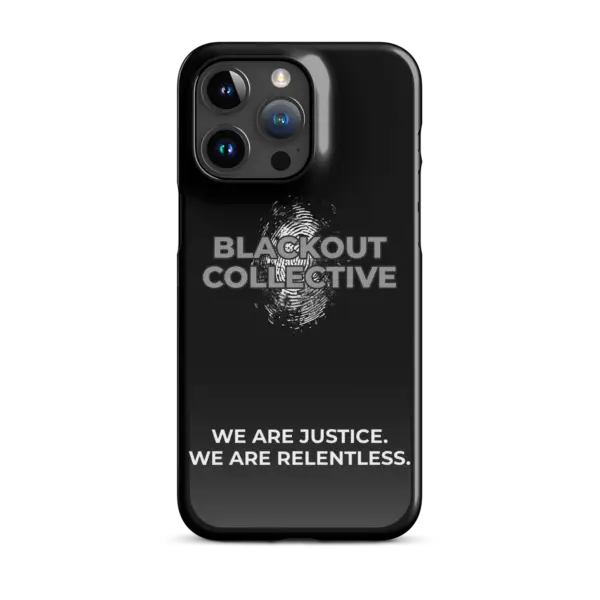 Blackout Collective Logo Snap case for iPhone® - Image 37