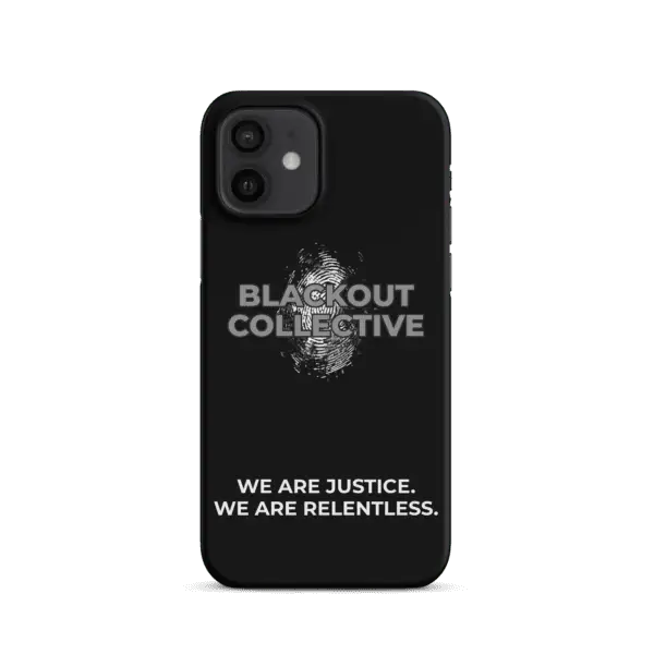 Blackout Collective Logo Snap case for iPhone® - Image 10