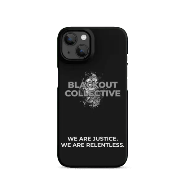 Blackout Collective Logo Snap case for iPhone® - Image 18