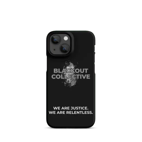 Blackout Collective Logo Snap case for iPhone® - Image 16