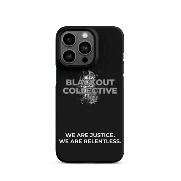 Blackout Collective Logo Snap case for iPhone® - Image 20
