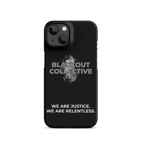 Blackout Collective Logo Snap case for iPhone® - Image 24