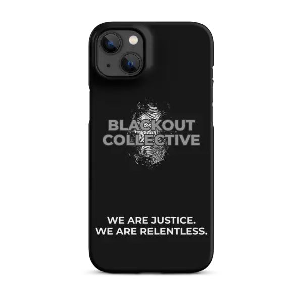 Blackout Collective Logo Snap case for iPhone® - Image 26