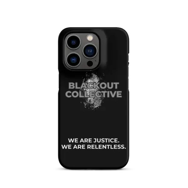 Blackout Collective Logo Snap case for iPhone® - Image 28