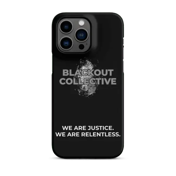 Blackout Collective Logo Snap case for iPhone® - Image 30