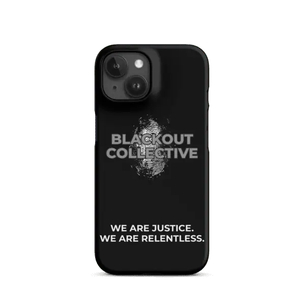 Blackout Collective Logo Snap case for iPhone® - Image 32