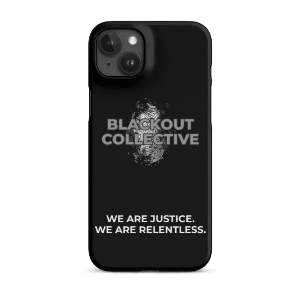 Blackout Collective Logo Snap case for iPhone® - Image 34