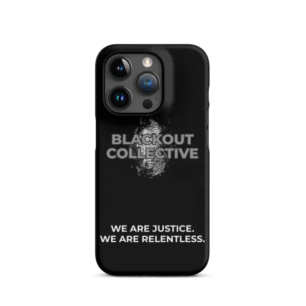 Blackout Collective Logo Snap case for iPhone® - Image 36